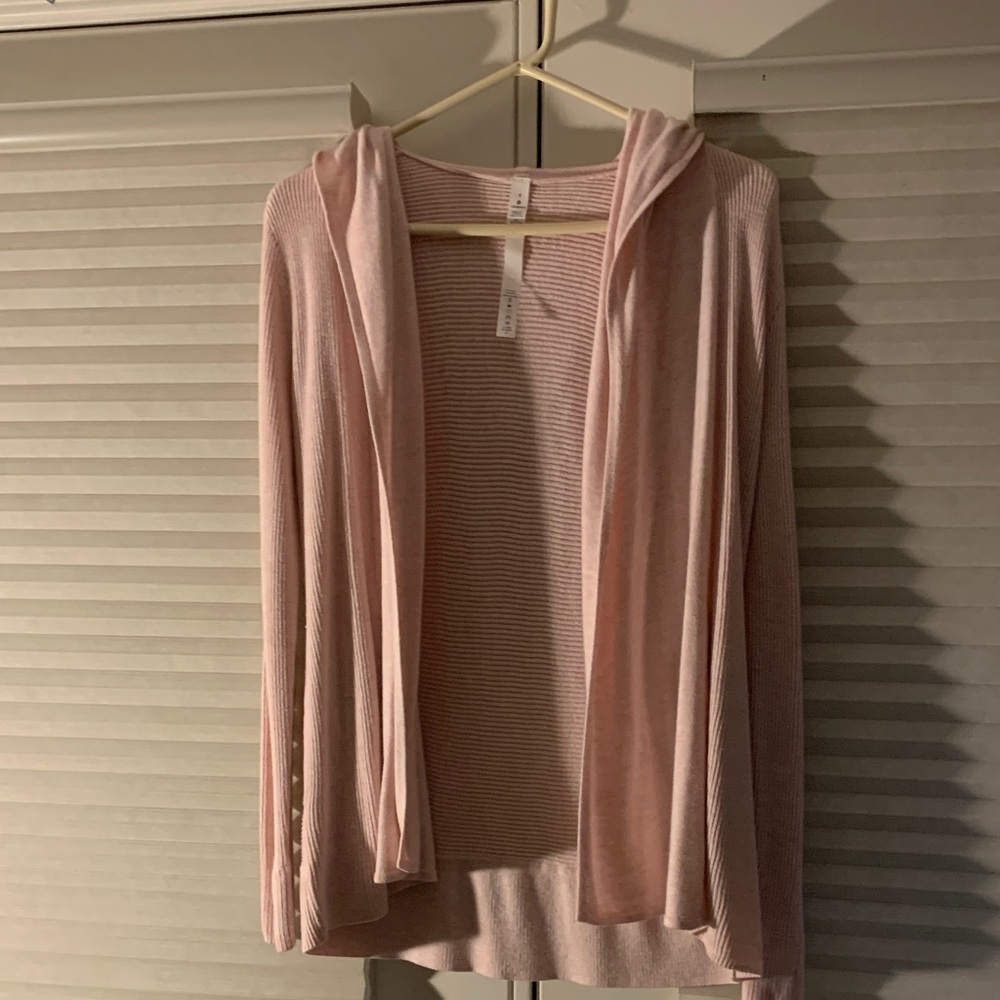 lululemon athletica Light Pink Cardigan